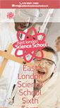 Mobile Screenshot of eastlondonscienceschool.co.uk